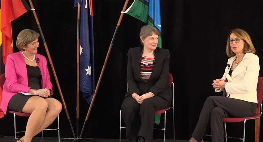 Public Leadership for Women – Progress & Pitfalls: Helen Clark & Virginia Haussegger in conversation