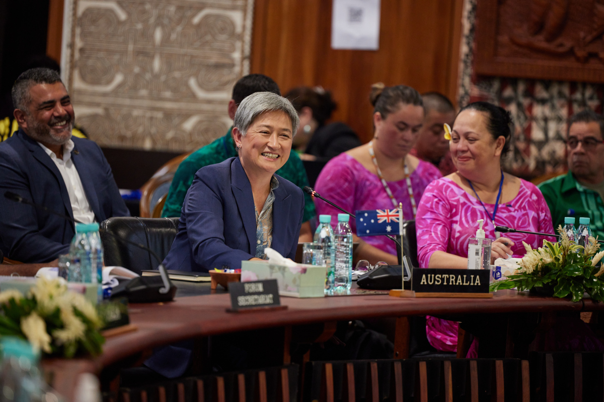 Minister for Foreign Affairs, Senator the Hon Penny Wong attends the Pacific Islands Forum Foreign Ministers Meeting at the Pacific Islands Forum Secretariat in Suva, Fiji on 9 August, 2024. The Minister for Foreign Affairs, Senator the Hon Penny Wong, travels to the Republic of Fiji to attend the Pacific Islands Forum (PIF) Foreign Ministers Meeting on 9 August 2024. This marks her fifth visit to Fiji as Foreign Minister, underscoring the Australian Government's commitment to the deep and enduring relationship with Fiji and the broader Pacific community. Attending the PIF Foreign Ministers Meeting provides an opportunity to exchange ideas and collaborate in the Pacific Way to address shared challenges, including climate change, regional security, and economic growth. Australia envisions a peaceful, stable, prosperous, and unified region, with the Pacific Islands Forum at its core. Together, they work to implement the 2050 Strategy for the Blue Pacific Continent, aiming to foster a more interconnected and resilient Pacific. Discussion also includes Australias bid to host the COP31 Climate Change Conference in partnership with Pacific island countries. This effort seeks to highlight the immediate impact of the climate crisis on the region and accelerate global action. Australias Ambassador for First Nations People, Justin Mohamed, accompanies the Minister to the PIF Foreign Ministers Meeting for the first time, bringing First Nations perspectives into the discussions and strengthening connections with the PIF community. During her visit to Suva, the Minister tours the Colonial War Memorial Hospital, a crucial component of Fijis health services, and participates in the announcement of the successful tenderer for the CWM infrastructure masterplan, which is vital for addressing Fijis health needs.