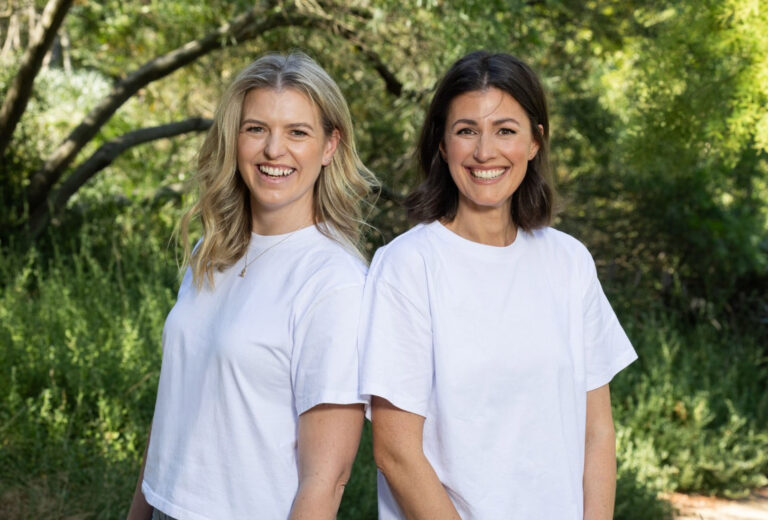 Lucy Bradlow (left) and Bronwen Bock (right) are running to represent the Melbourne seat of Higgins in the federal parliament. Picture: Supplied